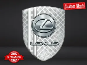 Lexus Autocollant Silicone Qualité Pro Personnalisable